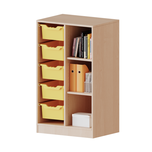 Produkt Bild ErgoTray Regal, zweireihig, 3 Ordnerh&ouml;hen - evo180 Serie 