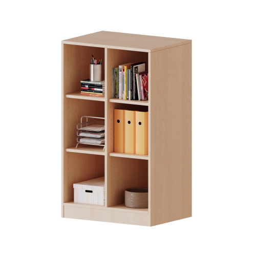 Produkt Bild Regal, zweireihig, 3 Ordnerh&ouml;hen - evo180 Serie 