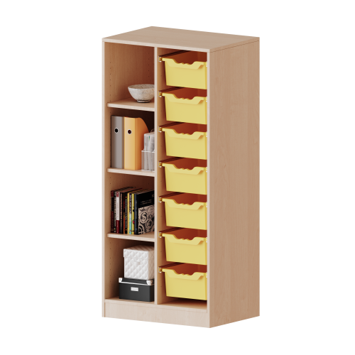 Produkt Bild ErgoTray Regal, zweireihig, 4 Ordnerh&ouml;hen - evo180 Serie 