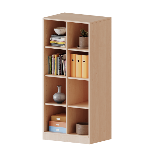 Produkt Bild Regal, zweireihig, 4 Ordnerh&ouml;hen - evo180 Serie 