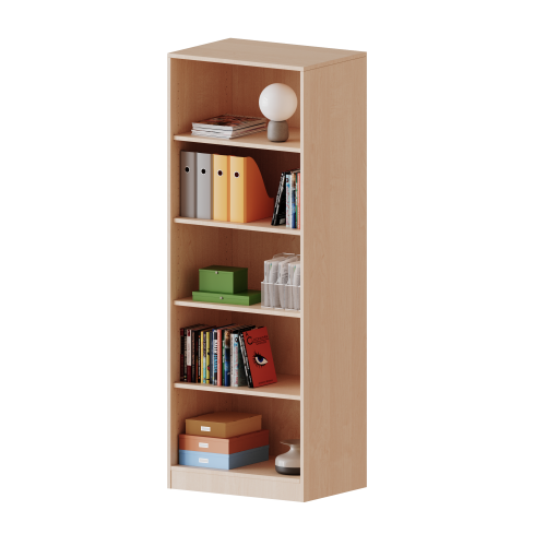 Produkt Bild Regal, einreihig, 5 Ordnerh&ouml;hen - evo180 Serie 