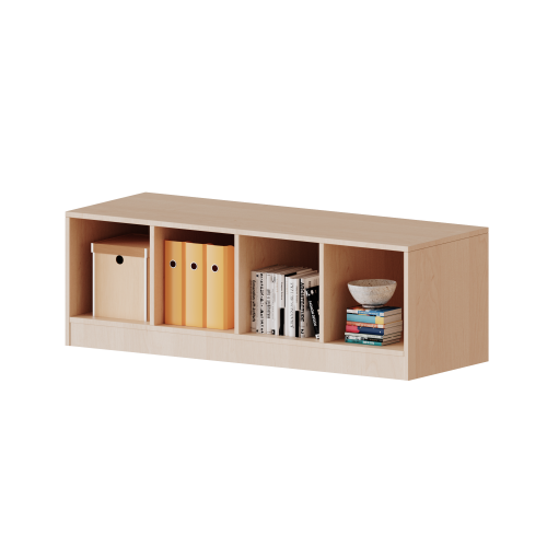 Produkt Bild Regal, vierreihig, 1 Ordnerh&ouml;he - evo180 Serie 