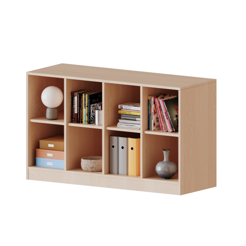 Produkt Bild Regal, vierreihig, 2 Ordnerh&ouml;hen - evo180 Serie 