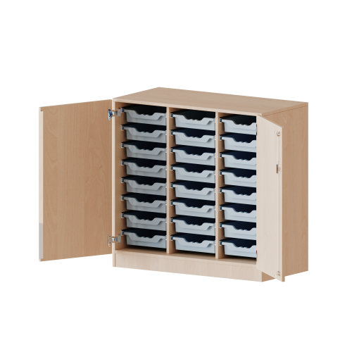 Produkt Bild ErgoTray Schrank, dreireihig, 2,5 Ordnerh&ouml;hen - evo180 Serie 