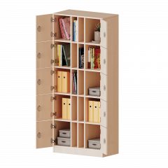 Produktbild Schlie&szlig;fachschrank, 5 Ordnerh&ouml;hen - Serie evo180 