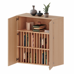 Produktbild Aufsatzschrank f&uuml;r Klassenb&uuml;cher, 3 Ordnerh&ouml;hen - Serie evo180 K10043AT2B