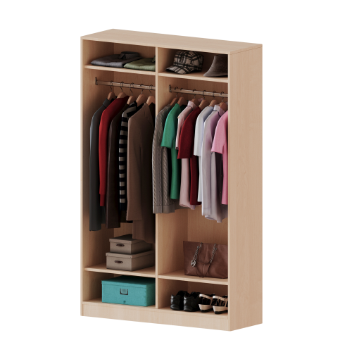 Produkt Bild Garderobenregal,  5 Ordnerh&ouml;hen - Serie evo180 