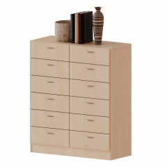 Produktbild Schubladenschrank, 3 Ordnerh&ouml;hen - Serie evo180 