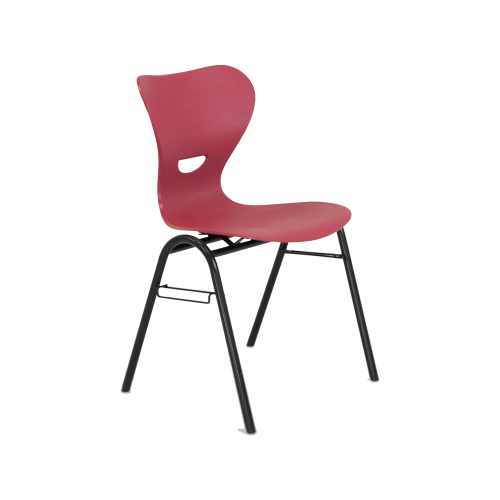 Produkt Bild Vierbeinstuhl mit Kunststoff- Sitzschale, Sitzh&ouml;he nach DIN S49KKS