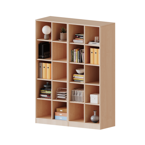 Produkt Bild Regal, vierreihig, 5 Ordnerh&ouml;hen - evo180 Serie 