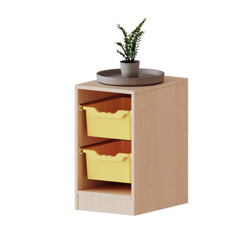 Produkt Bild ErgoTray Regal, einreihig, 1,5 Ordnerh&ouml;hen - evo180 Serie 