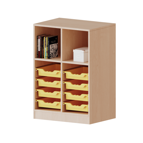 Produkt Bild ErgoTray Regal, zweireihig, 2,5 Ordnerh&ouml;hen - evo180 Serie 