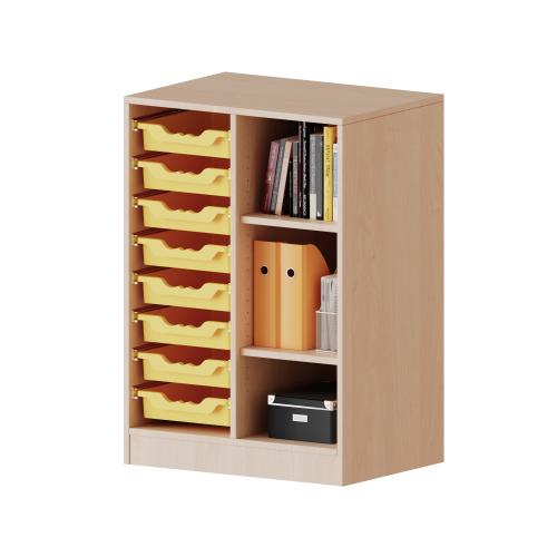 Produkt Bild ErgoTray Regal, zweireihig, 2,5 Ordnerh&ouml;hen - evo180 Serie 