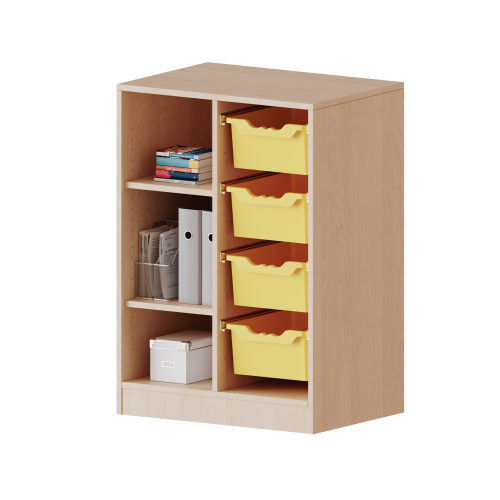 Produkt Bild ErgoTray Regal, zweireihig, 2,5 Ordnerh&ouml;hen - evo180 Serie 