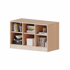 Produktbild Regal, dreireihig, 1 Ordnerh&ouml;he - evo180 Serie 