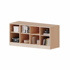 Produktbild Regal, vierreihig, 1 Ordnerh&ouml;he - evo180 Serie 