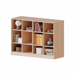 Produktbild Regal, vierreihig, 2,5 Ordnerh&ouml;hen - evo180 Serie 