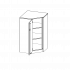 Produkt Bild Innenecke als Schrank, 3 Ordnerh&ouml;hen - Serie evo180 