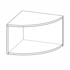 Produktbild Au&szlig;enecke Aufsatzregal, 1 Ordnerh&ouml;he - Serie evo180 R4041AAERE