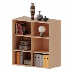 Produktbild Aufsatzregal f&uuml;r ErgoTray Serie, 3 Ordnerh&ouml;he - Serie evo180 