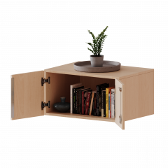 Produktbild Aufsatzschrank f&uuml;r ErgoTray Serie, 1 Ordnerh&ouml;he - Serie evo180 