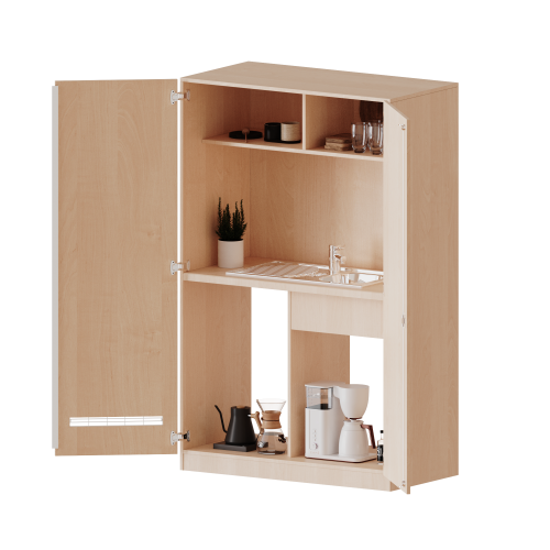 Produkt Bild Schrankk&uuml;che, 5 Ordnerh&ouml;hen - Serie evo180 P12065KUEK