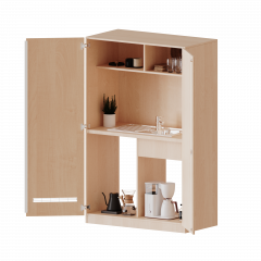 Produktbild Schrankk&uuml;che, 5 Ordnerh&ouml;hen - Serie evo180 P12065KUEK