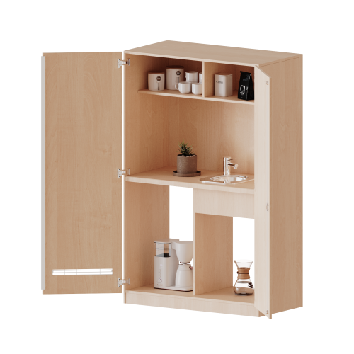 Produkt Bild Schrankk&uuml;che, 5 Ordnerh&ouml;hen - Serie evo180 P12065KUEKK