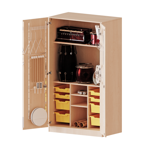 Produkt Bild Musikschrank, 5 Ordnerh&ouml;hen - Serie evo180 M10565TMU5