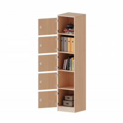 Produktbild Schlie&szlig;fachschrank, 5 Ordnerh&ouml;hen - Serie evo180 F4155SFBLI