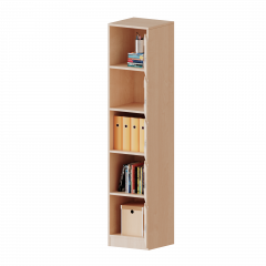 Produktbild Schlie&szlig;fachschrank, 5 Ordnerh&ouml;hen - Serie evo180 F4155SFBRE