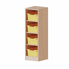 Produktbild Taschenregal, 3 Ordnerh&ouml;hen - Serie evo180 R3643KLRBG