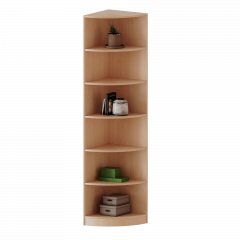 Produktbild Au&szlig;eneckregal, 6 Ordnerh&ouml;hen - Serie evo180 R6066AELI