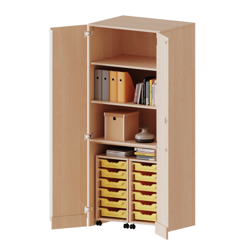 Produkt Bild Garagenschrank ohne Sockel, 5 Ordnerh&ouml;hen - Serie evo180 T806G2K3R