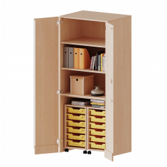 Produktbild Garagenschrank ohne Sockel, 5 Ordnerh&ouml;hen - Serie evo180 T806G2K3R