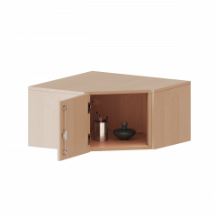 Produktbild Innenecke Aufsatzschrank, 1 Ordnerh&ouml;he - Serie evo180 