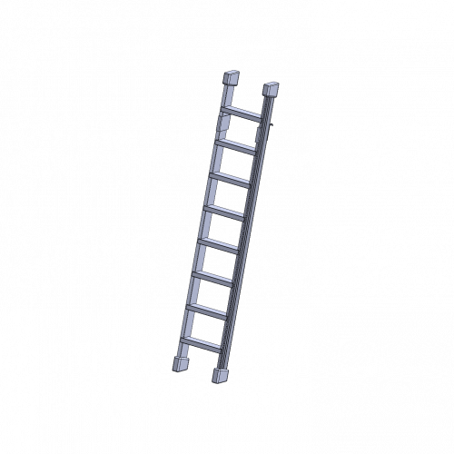 Produkt Bild Leiter / Einh&auml;ngeleiter f&uuml;r Leiterzarge - Serie evo180 YL190