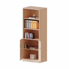 Produktbild ErgoTray Kombi-Schrank, zweireihig, 5 Ordnerh&ouml;hen - evo180 Serie E7052T3R