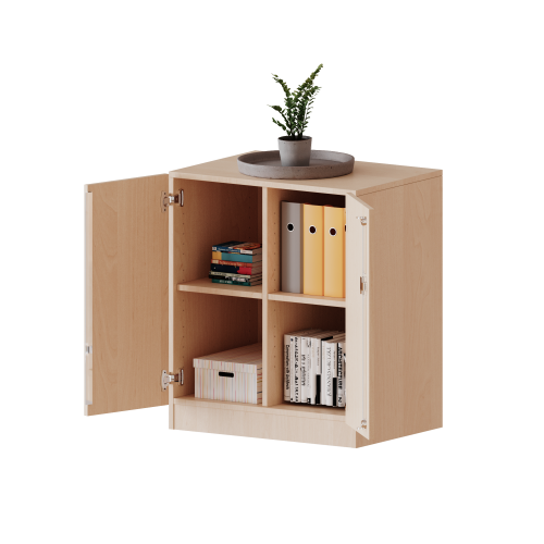 Produkt Bild Schrank, zweireihig, 2 Ordnerh&ouml;hen - evo180 Serie 