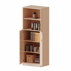 Produktbild ErgoTray Kombi-Schrank, zweireihig, 5 Ordnerh&ouml;hen - evo180 Serie E7053T2R