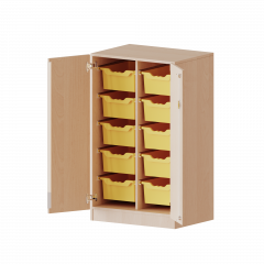 Produktbild ErgoTray Schrank, zweireihig, 3 Ordnerh&ouml;hen - evo180 Serie 