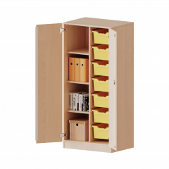 Produktbild ErgoTray Schrank, zweireihig, 4 Ordnerh&ouml;hen - evo180 Serie E7054TRG