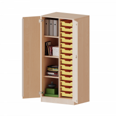 Produktbild ErgoTray Schrank, zweireihig, 4 Ordnerh&ouml;hen - evo180 Serie E7054TRK