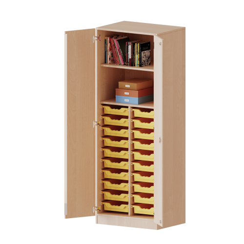 Produkt Bild ErgoTray Schrank, zweireihig, 5 Ordnerh&ouml;hen - evo180 Serie E7055T3K2R