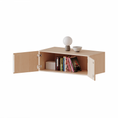 Produktbild Aufsatzschrank f&uuml;r ErgoTray Serie, 1 Ordnerh&ouml;he - Serie evo180 