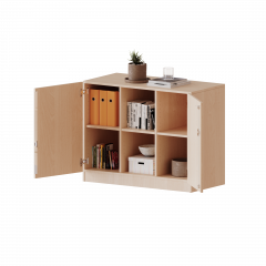 Produktbild Schrank, dreireihig, 2 Ordnerh&ouml;hen - evo180 Serie 