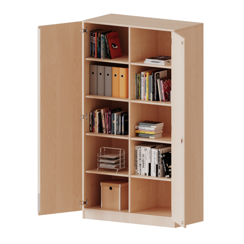 Produkt Bild ErgoTray Schrank, zweireihig, 5 Ordnerh&ouml;hen - evo180 Serie E10555TM