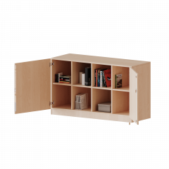 Produktbild Schrank, vierreihig, 2 Ordnerh&ouml;hen - evo180 Serie 