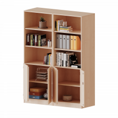 Produktbild ErgoTray Kombi-Schrank, vierreihig, zweiteilig, 5 Ordnerh&ouml;hen - evo180 Serie E14152T3R