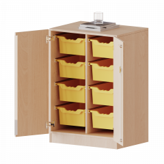 Produktbild ErgoTray Schrank, zweireihig, 2,5 Ordnerh&ouml;hen - evo180 Serie 